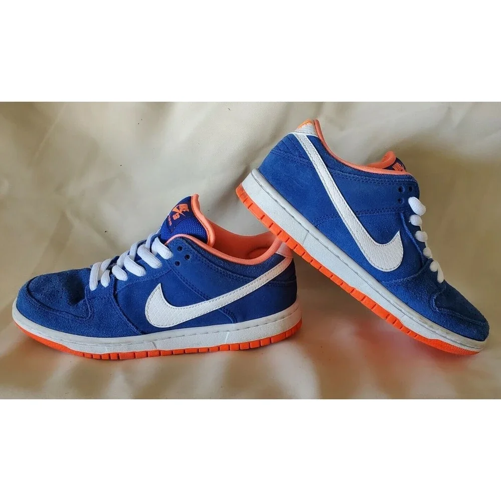Nike SB Dunk Low Pro Game Royal Mango Men Size 5 Women 6.5 Fat Tongue 304292-418